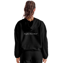 Load image into Gallery viewer, FystFyte™ Cropped Hoodie - black
