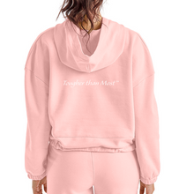 Load image into Gallery viewer, FystFyte™ Cropped Hoodie - light pink
