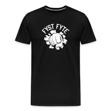 Load image into Gallery viewer, FystFyte™ Fighter Definition (Wht print) Men&#39;s Premium T-Shirt - black
