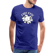 Load image into Gallery viewer, FystFyte™ Fighter Definition (Wht print) Men&#39;s Premium T-Shirt - royal blue
